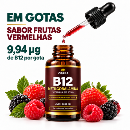 Vitamina B12 Gotas - 30 ml