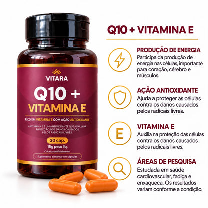 Coenzima Q10 + Vitamina E