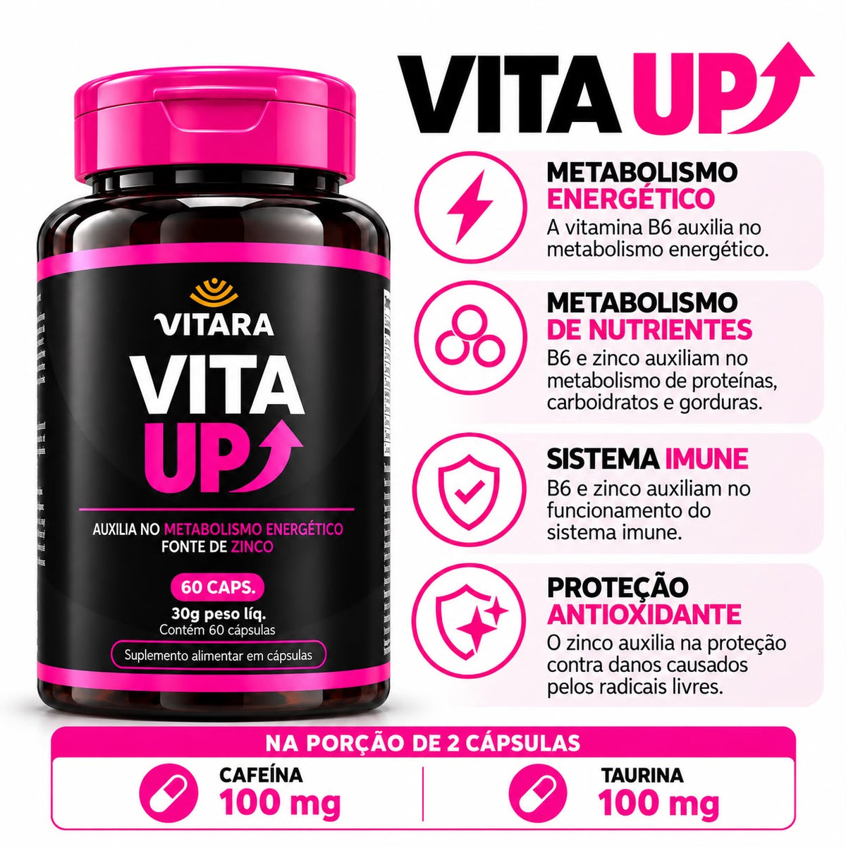VITA UP - 60 Caps